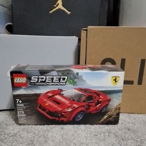 LEGO Speed Champions Red Ferrari Building Set